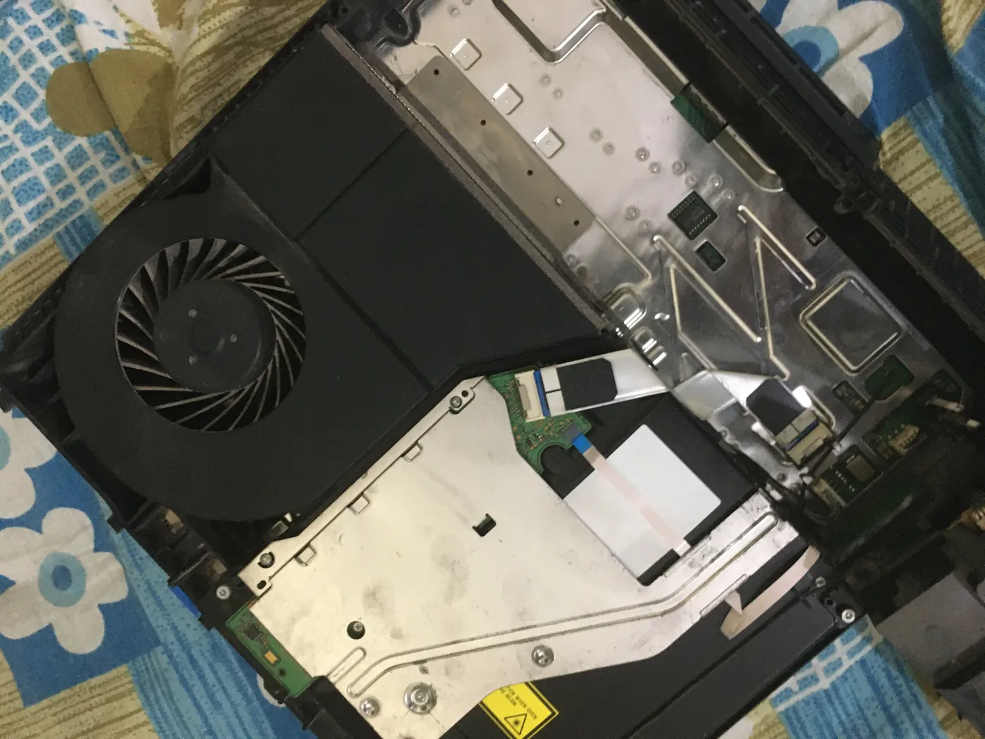 PS4 opened for inspection