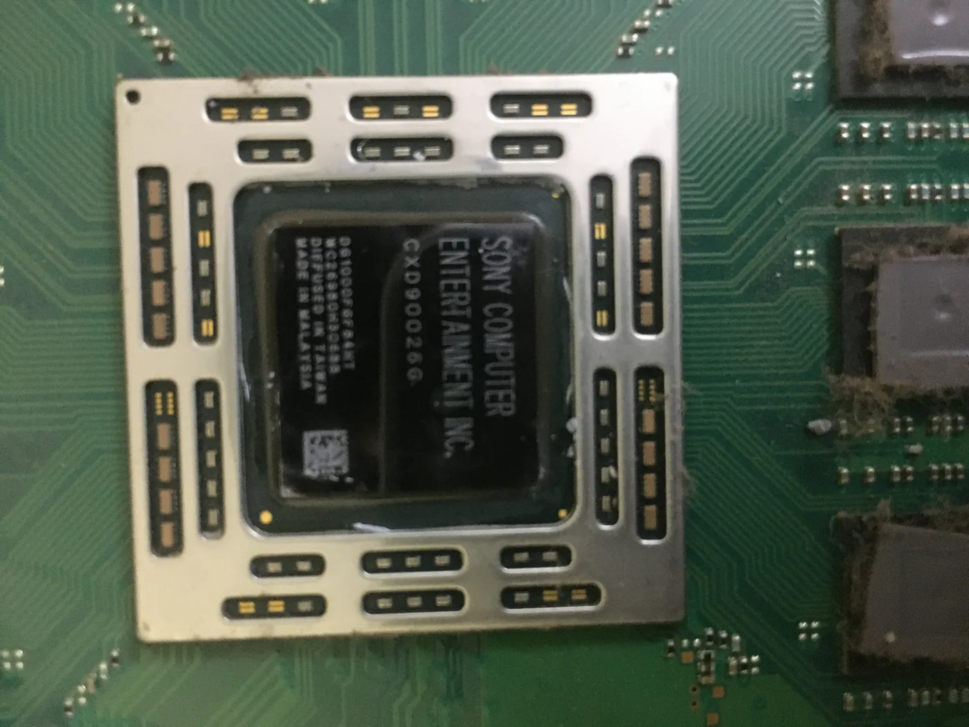 Reassembled PS4 console