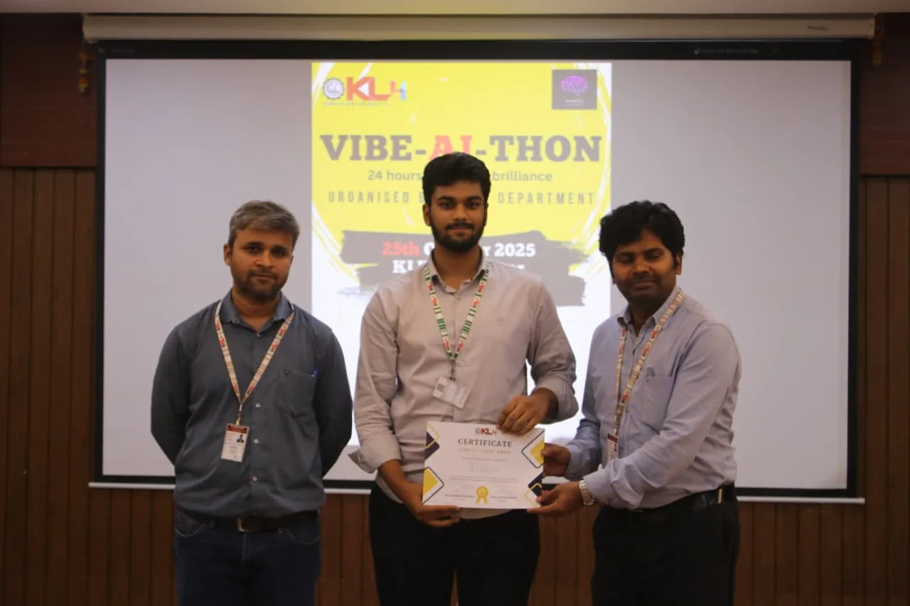 Solo hackathon certificate for building three products in 24 hours