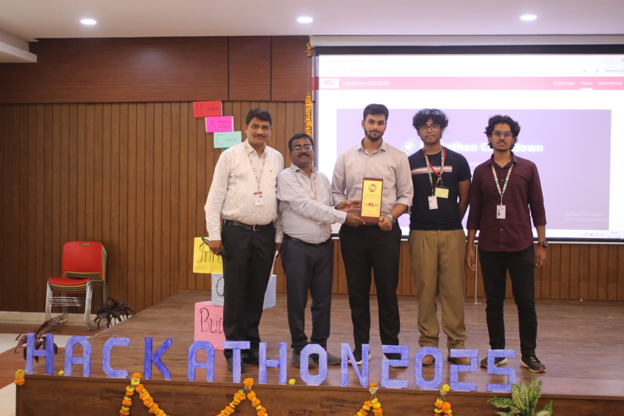 Hackathon team win
